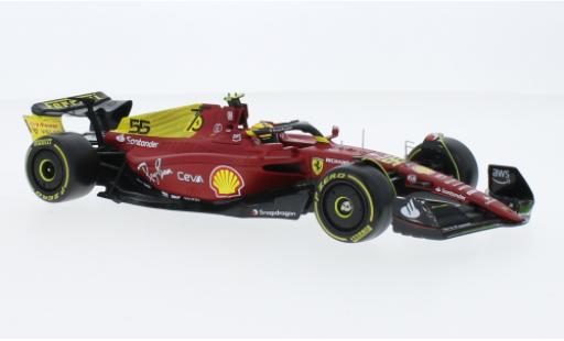 Diecast model cars Ferrari F1 F1-75 -75 No.55 Scuderia formule 1 GP Monza 2022 1/43 Burago