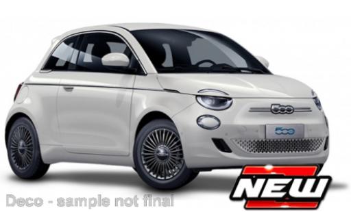 Diecast model cars Fiat 500 Elettrica Bburago e white 2021 1/43 Burago