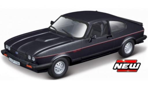 Diecast model cars Ford Capri MK3 MK III black/Dekor 1973 1/24 Burago