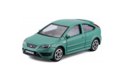 Diecast model cars Ford Focus ST MKII metallise vert 1/43 Burago