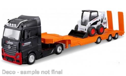 Diecast model cars Mercedes Actros Base Bburago black 1/43 Burago