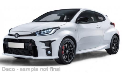 Diecast model cars Toyota Yaris GR Bburago white 1/43 Burago