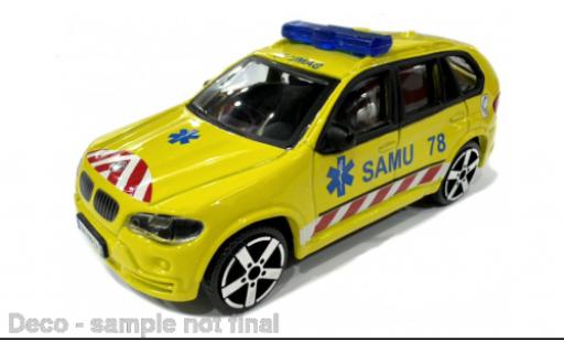 Diecast model cars Bmw X5 secours Bburago Ambulance 1/43 Burago