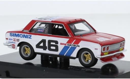 Diecast model cars Datsun 510 BRE No.46 Simoniz J.Morton 1/43 Burago