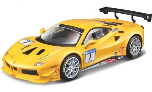 Diecast model cars Ferrari 488 Challenge No.1 1/43 Burago
