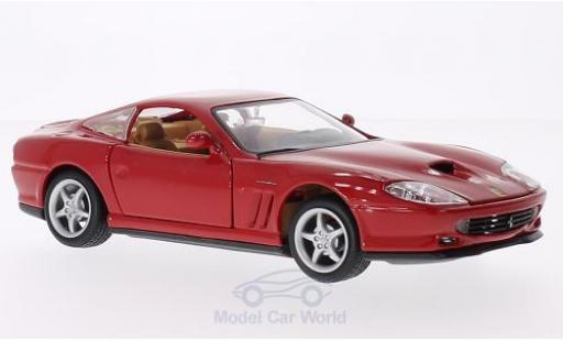 Diecast model cars Ferrari 550 Maranello red 1/24 Burago