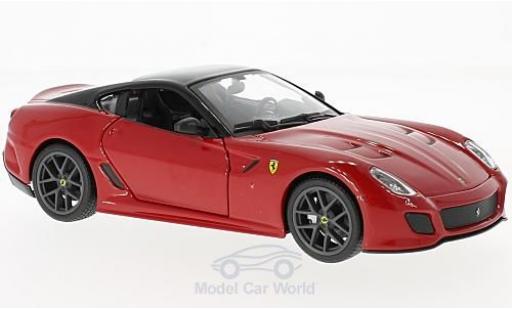 Diecast model cars Ferrari 599 GTO red/black 1/24 Burago