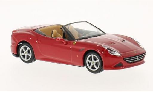 Diecast model cars Ferrari California Cabriolet T red 1/43 Burago