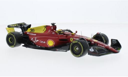 Diecast model cars Ferrari F1 F1-75 Bburago -75 No.16 Scuderia formula 1 GP Monza 2022 1/24 Burago