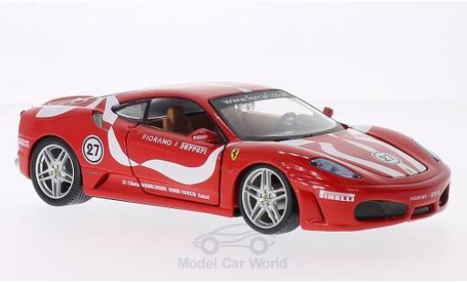 Diecast model cars Ferrari F430 Fiorano red 1/24 Burago