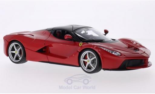 Diecast model cars Ferrari LaFerrari Coupe La red without Vitrine 1/18 Burago