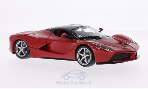 Diecast model cars Ferrari LaFerrari Coupe La red/black without Vitrine 1/24 Burago
