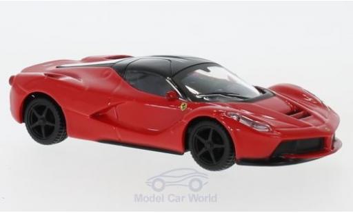 Diecast model cars Ferrari LaFerrari Coupe La red/white pull-back 1/43 Burago