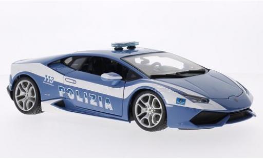 Diecast model cars Lamborghini Huracan LP 610-4 Polizia 1/18 Burago