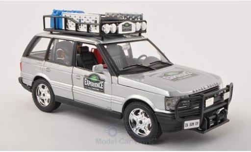 Diecast model cars Land Rover Range Rover Base Safari grey Experience 1/24 Burago