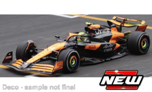 Diecast model cars McLaren F1 Base Bburago MCL38 No.4 Team formula 1 2024 1/43 Burago