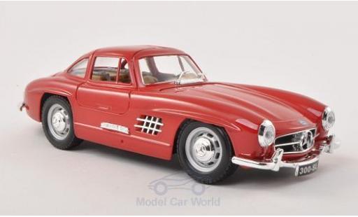 Diecast model cars Mercedes 300 Base (W198) red 1954 1/24 Burago
