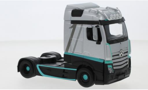 Diecast model cars Mercedes Actros Gigaspace Custom grey/Dekor 2020 1/43 Burago