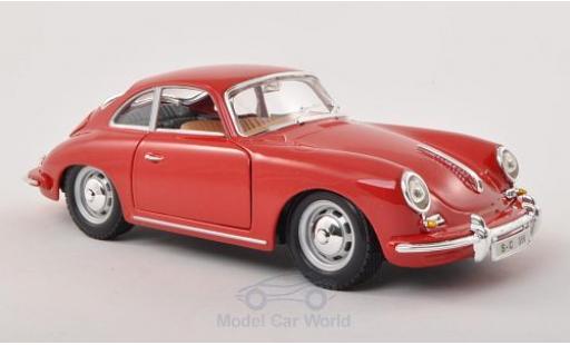 Diecast model cars Porsche 356 B B B red 1961 1/24 Burago