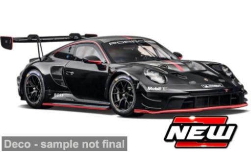 Diecast model cars Porsche 911 GT3 R Bburago black/red 2023 1/24 Burago