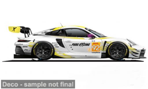 Diecast model cars Porsche 911 GT3 R Bburago Team Manthey #92 1/24 Burago