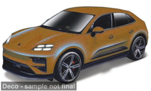 Diecast model cars Porsche Macan Turbo Bburago copper 2024 1/24 Burago
