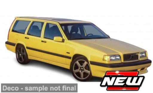 Diecast model cars Volvo 850 T5-R Bburago T-5 Estate yellow 1/24 Burago