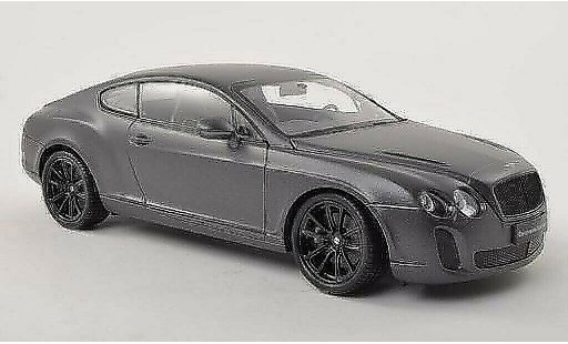 Bentley Continental Supersports 1/18 Welly matt-anthracite diecast model cars