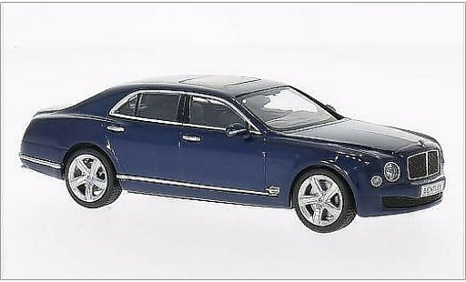 Bentley Mulsanne Speed 1/43 Kyosho metallic blue diecast model cars