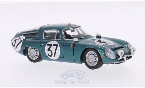 Diecast model cars Alfa Romeo Giulia tz 1 No.37 24h Le Mans 1964 Testfahrzeug R.Bussinello/G.Biscaldi 1/43 Best