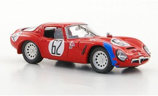 Diecast model cars Alfa Romeo Giulia tz 2 No.62 Sebring 1966 1/43 Best