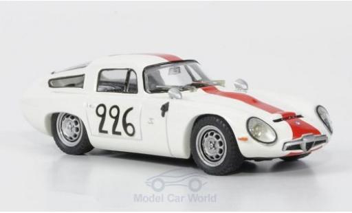 Diecast model cars Alfa Romeo Giulia TZ1 Ramu / Caccia Mont Ventoux No.226 1964 without Vitrine 1/43 Best