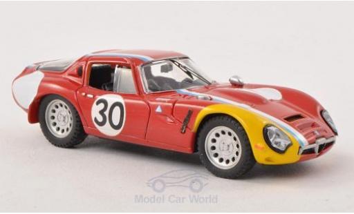 Diecast model cars Alfa Romeo Giulia TZ2 No.30 Spa 1967 Trosch/Pilette 1/43 Best