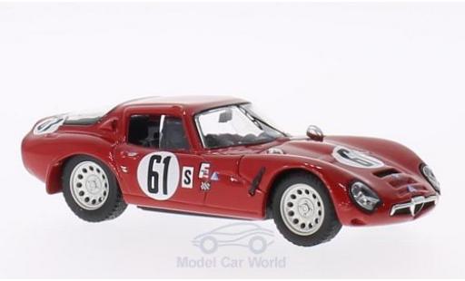 Diecast model cars Alfa Romeo Giulia TZ2 No.61 Sebring 1966 T.Zeccoli 1/43 Best