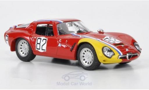 Diecast model cars Alfa Romeo Giulia TZ2 No.82 N&Atilde;&frac14;rburgring 1967 1/43 Best