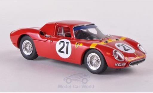 Diecast model cars Ferrari 250 LM No.21 Zolder 1964 L.Bianchi 1/43 Best
