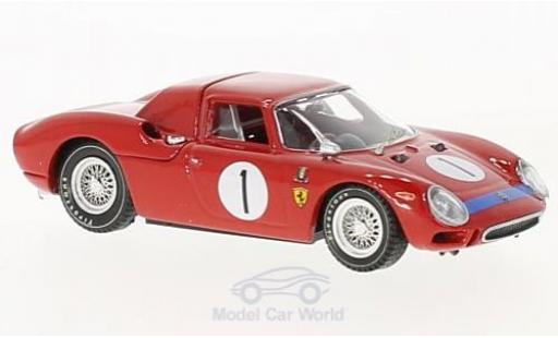 Diecast model cars Ferrari 250 P LM RHD No.1 6h Perth Caversham 1965 Martin/Mckay 1/43 Best