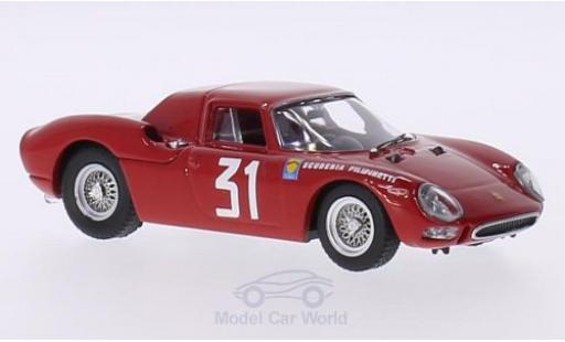 Diecast model cars Ferrari 250 LM RHD No.31 Scuderia Filipinetti Coppa InterEuropa GP Monza 1964 N.Vaccarella 1/43 Best
