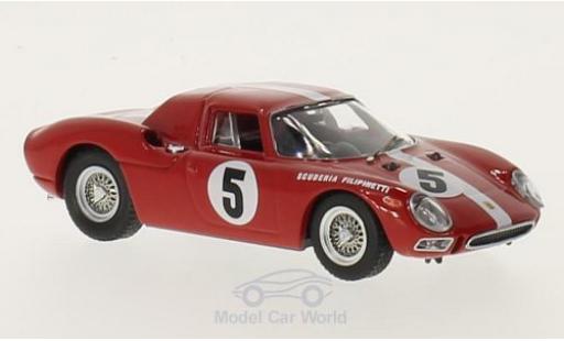 Diecast model cars Ferrari 250 LM RHD No.5 Scuderia Filipinetti 1000km Paris 1964 H.M&Atilde;&frac14;ller/A.Boller 1/43 Best