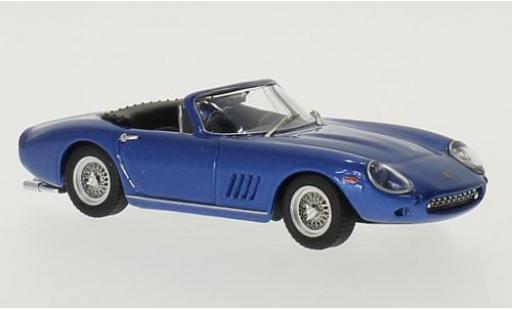 Diecast model cars Ferrari 275 GTB/4 NART metallic blue Steve McQueen 1/43 Best