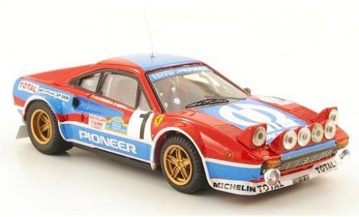 Diecast model cars Ferrari 308 GTB Gr.4 No.4 Pioneer Targa Florio 1982 J.C.Andreut/Biche 1/43 Best