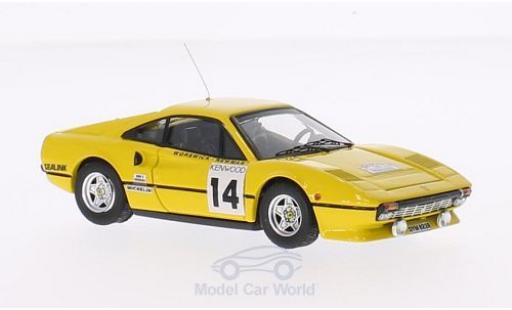 Diecast model cars Ferrari 308 GTB No.14 Tour de France 1985 T.Worswick/S.Newman 1/43 Best