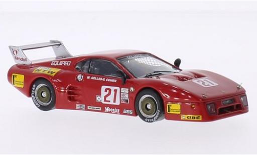 Diecast model cars Ferrari 512 BB LM No.21 Lime Rock Park 1984 S.Cohen/W.Gelles 1/43 Best