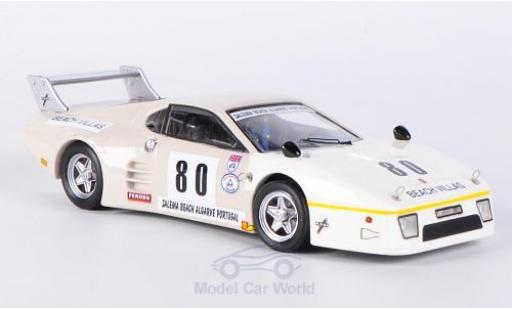 Diecast model cars Ferrari 512 BB LM No.80 Silverstone 1982 Phillips/Jones 1/43 Best