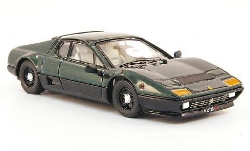 Diecast model cars Ferrari 512 Coupe BB metallic green/black 1976 1/43 Best