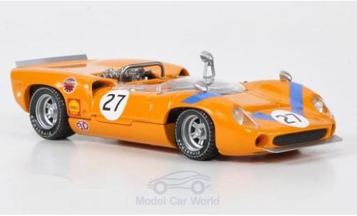 Diecast model cars Lola T70 1968 Spider No.27 Fuji T.Sakai 1/43 Best
