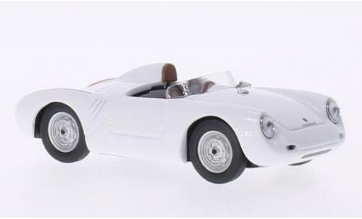 Diecast model cars Porsche 550 1957 RS white 1/43 Best