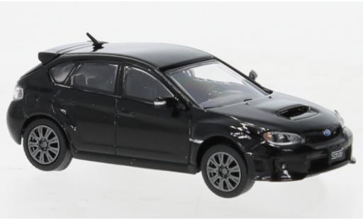 Diecast model cars Subaru Impreza WRX black 2009 1/64 BM Creations