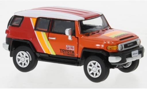 Diecast model cars Toyota FJ Cruiser Base orange/D&Atilde;&copy;corer 2015 1/64 BM Creations