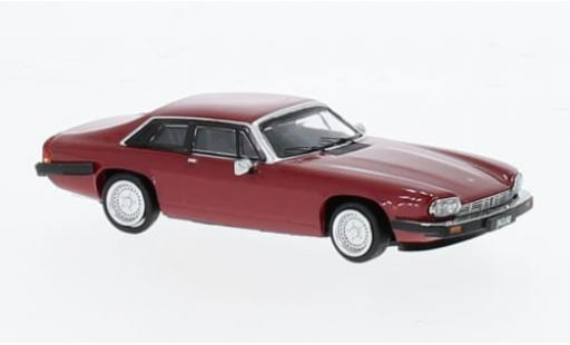 Diecast model cars Jaguar XJ Base -S metallise red 1984 1/64 BM Creations